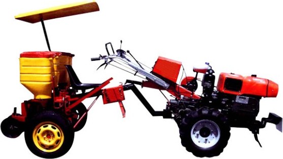 Semoir pour micro tracteur