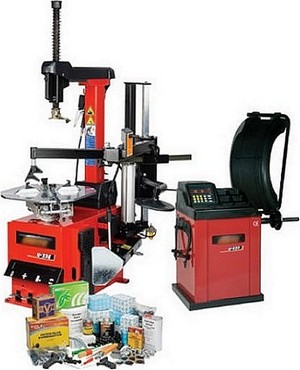 Kit démonte pneu automatique et équilibrage automatique Kit démonte pneu automatique et équilibrage automatique