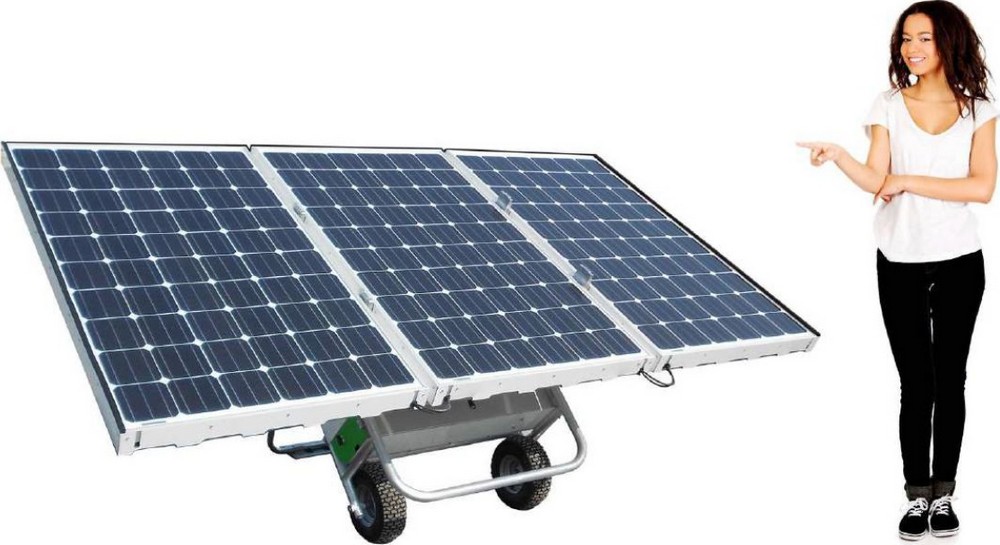 Générateur électrique solaire hybride compacte HLS03